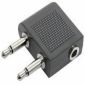 Adaptador de voo/adaptador de tomada de fone de ouvido de avião