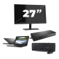 Dell Latitude 3310 - Intel Core i3 de 8ª geração - Tela de 13 polegadas - 8 GB de RAM - SSD de 256 GB - Windows 11 Home + 1 monitor de 27 polegadas