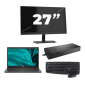 Dell Latitude 3420 - Intel Core i3 11.ª geração - 14 polegadas - 16GB RAM - 256GB SSD - Windows 11 Home + 1x Monitor de 27 polegadas