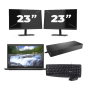 Dell Latitude 3420 - Intel Core i3 11.ª geração - 14 polegadas - 16GB RAM - 256GB SSD - Windows 11 Home + 2x Monitor de 23 polegadas