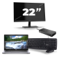 Dell Latitude 5411 - Intel Core i5-10ª geração - 14 polegadas - 8GB de RAM - 256 GB SSD - Windows 11 + 1x Monitor de 22 polegadas