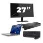 Dell Latitude 5420 - Intel Core i3 11.ª geração - 14 polegadas - 16GB RAM - 256GB SSD - Windows 11 Home + 1x Monitor de 27 polegadas
