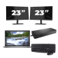 Dell Latitude 5420 - Intel Core i3 11.ª geração - 14 polegadas - 16GB RAM - 256GB SSD - Windows 11 Home + 2x Monitor de 23 polegadas