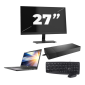 Dell Latitude 7300 - Intel Core i5 de 8ª geração - Tela de 13 polegadas - 8 GB de RAM - SSD de 256 GB - Windows 11 Home + 1 monitor de 27 polegadas