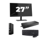 Dell OptiPlex 7080 USFF - Intel Core i5-10ª geração - 8 GB de RAM - SSD de 256 GB - Windows 11 + 1 monitor de 27 polegadas