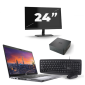 Dell Precision 3550 - Intel Core i7-10ª geração - 15 polegadas - 8GB de RAM - 256 GB SSD - Windows 11 + 1x monitor de 24 polegadas