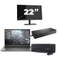 HP ZBook Firefly 14 G8 - Intel Core i7 11.ª geração - 14 polegadas - 16GB RAM - 256GB SSD - Windows 11 Home + 1x Monitor de 22 polegadas