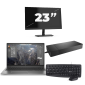 HP ZBook Firefly 15 G7 - Intel Core i7-10ª geração - 15 polegadas - 8GB de RAM - 256 GB SSD - Windows 11 + 1x Monitor de 23 polegadas
