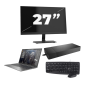 HP ZBook Firefly 15 G7 - Intel Core i7 10.ª geração - 15 polegadas - 16GB RAM - 256GB SSD - GPU - Windows 11 Home + 1x Monitor de 27 polegadas