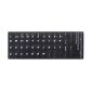 Adesivos Teclado para Notebook Portugal Preto-Branco