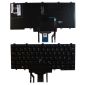 Teclado de notebook para Dell Latitude E5450 retroiluminado sem moldura alemão