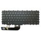 Teclado de notebook para Dell XPS 15 9575 7590 com retroiluminação