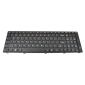 Teclado de notebook para Lenovo IdeaPad G500 G510 G505 G700 G710 moldura preta