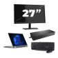 Lenovo Thinkpad L13 Yoga Gen 3 - Intel Core i5 12.ª geração - 13 polegadas - Touch - 16GB RAM - 256GB SSD - Windows 11 Home + 1x Monitor de 27 polegadas