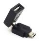 Conector Mini USB para 360°USB-A OTG F/M