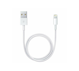 Cabo USB Apple Lightning original para iPhone, iPod e iPad, comprimento 1,0m, MD818ZMA