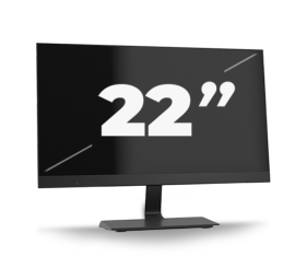 Monitor de 22 polegadas - DisplayPort - DVI - VGA