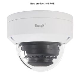 Câmera IP sem fio EasyN Outdoor Dome 4.0 megapixels, H.265, P2P, função noturna infravermelha A103J3N01 ESGOTADO