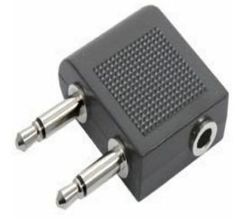 Adaptador de voo/adaptador de tomada de fone de ouvido de avião