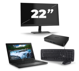 Dell Latitude 3400 - Intel Core i3-8 Geração - 14 polegadas - 8 GB de RAM - 256 GB SSD - Windows 11 + 1x Monitor de 22 polegadas
