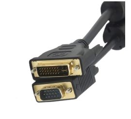 Cabo DVI-I (24+5) Dual Link Macho para VGA Macho M/M, 3m