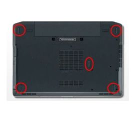 1 pé de borracha para notebook para Dell Latitude E6320 E6420 E5420 e etc.