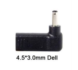 Plugue adaptador para fêmea Todas as marcas, exceto HP Type-C TYPEC USB-C / Macho Dell 4,5 * 3,0 mm Pino central