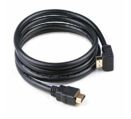 Cabo HDMI v2.0a 90 ° em ângulo, em, dourado, M/M, 1,8 m
