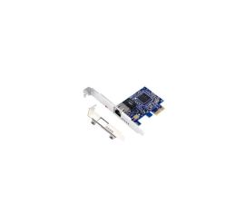 Adaptador DIEWU PCI-Express Bootrom Gigabit LAN BCM5721 Chipest com baixo perfil