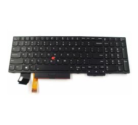 Teclado de notebook para Lenovo ThinkPad E580 L580 com retroiluminação