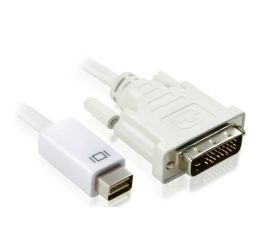 Mini DVI Macho para DVI Macho, 1,8 metros