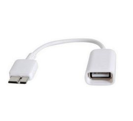 Cabo mini USB3.0 OTG, comprimento 8cm