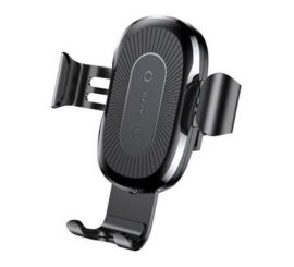 Baseus Carregador Sem Fio Gravity Car Mount Acessórios Universais Preto/Prata
