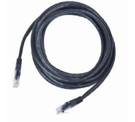 Cabo patch UTP CAT5e Cableexpert, preto, 0,5 m