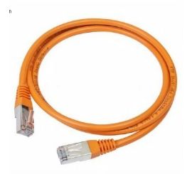 Cabo patch UTP CAT5e Cableexpert, laranja, 0,5 m