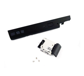 Moldura da unidade óptica e trava de ejeção para Dell Latitude E6420 E6320 E6330 E6430 E6530, P/N: 64DJG