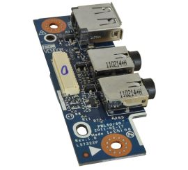 Placa de conectores de áudio de porta USB para notebook para Asus X53U K53U usada
