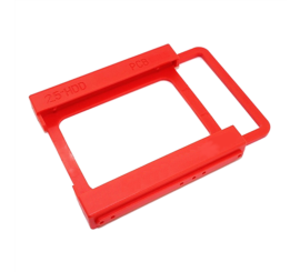 Suporte de plástico para SSD de 2,5" para baia de 3,5"