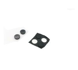 Pés inferiores de borracha genéricos para mesa redondos 10-3 mm de 4