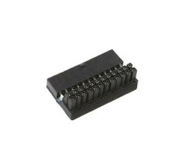 Adaptador de extensão de fonte de alimentação ATX de 24 pinos com ângulo de 90°