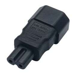 Adaptador CA IEC320 C7 para C14