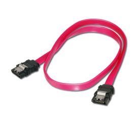 Cabo de dados SATA com clipe de montagem XL 50cm (SATA50CLIP)