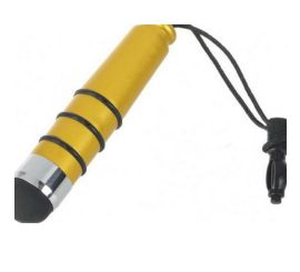 Caneta Bullet para Telas Capacitivas - Laranja