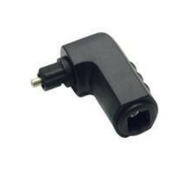 Adaptador de áudio óptico Toslink de 90 graus (toslink)