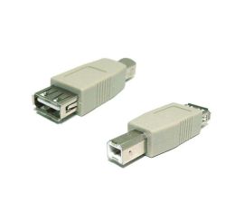 Adaptador USB A fêmea para B macho
