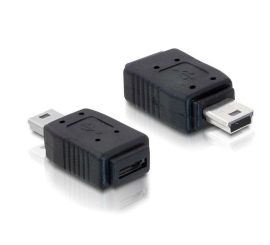 Adaptador USB micro fêmea para mini macho
