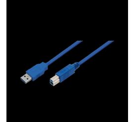 USB 3.0 A Macho para B Macho, azul, 1M, CU0044