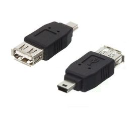 Adaptador USB A/F para Mini B