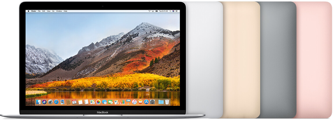 Diferentes modelos de macbook